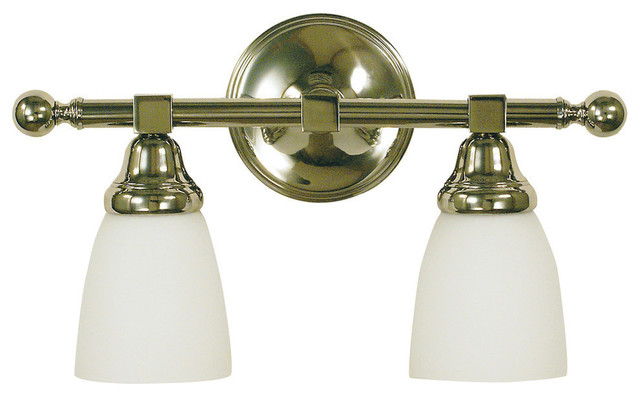 2-Light Taylor Sconce, Antique Brass - Transitional - Bathroom Vanity Lighting - by Framburg